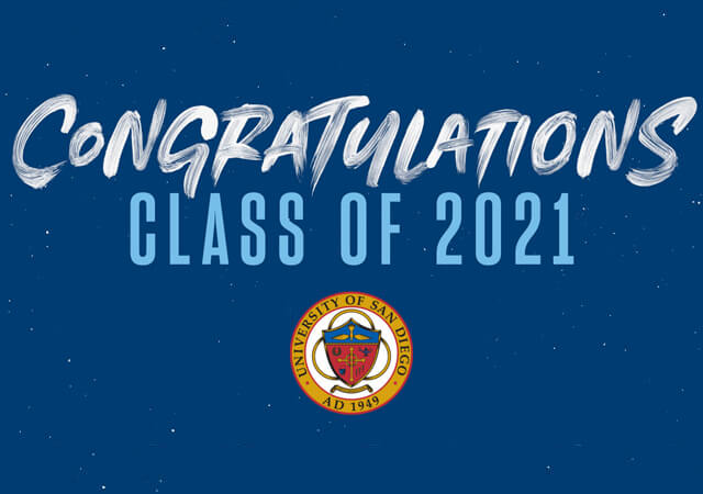 Banner congratulating Class of 2020
