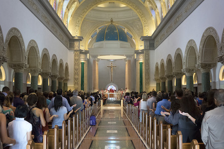 Interior of The Immaculata