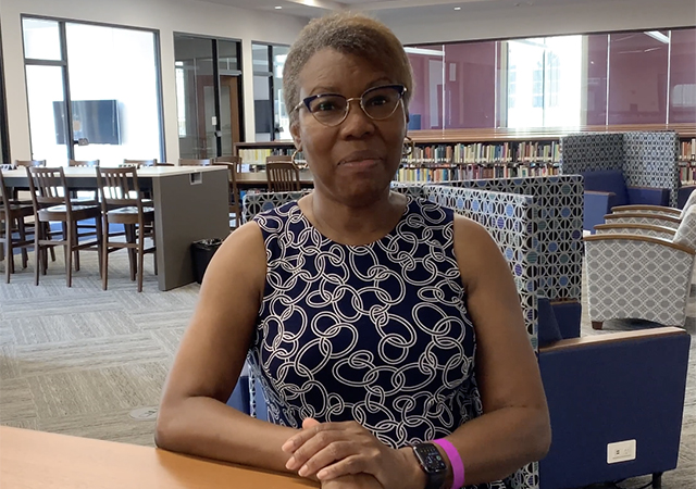 Dr. Theresa Byrd, Dean of the University Library