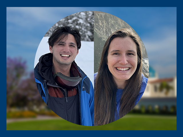 Bryan Leonor '20 and Victoria Klazura '20