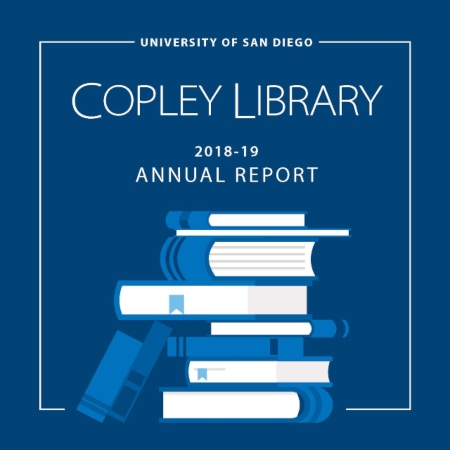 2018-2019 Copley Library Annual Report cover