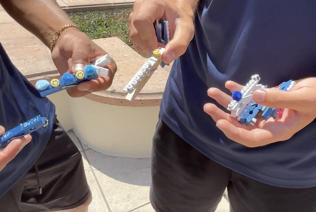 USD Men's Soccer Clothespins