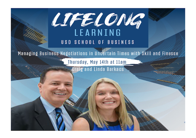 Image of guest speakers Craig and Linda Barkacs