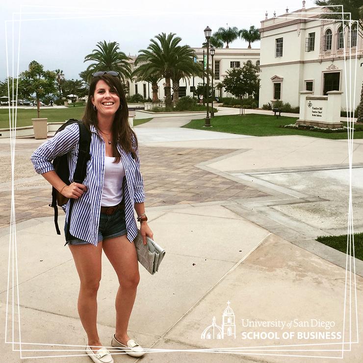 USD student, Carolyn Doty, Accounting major graduating in 2020