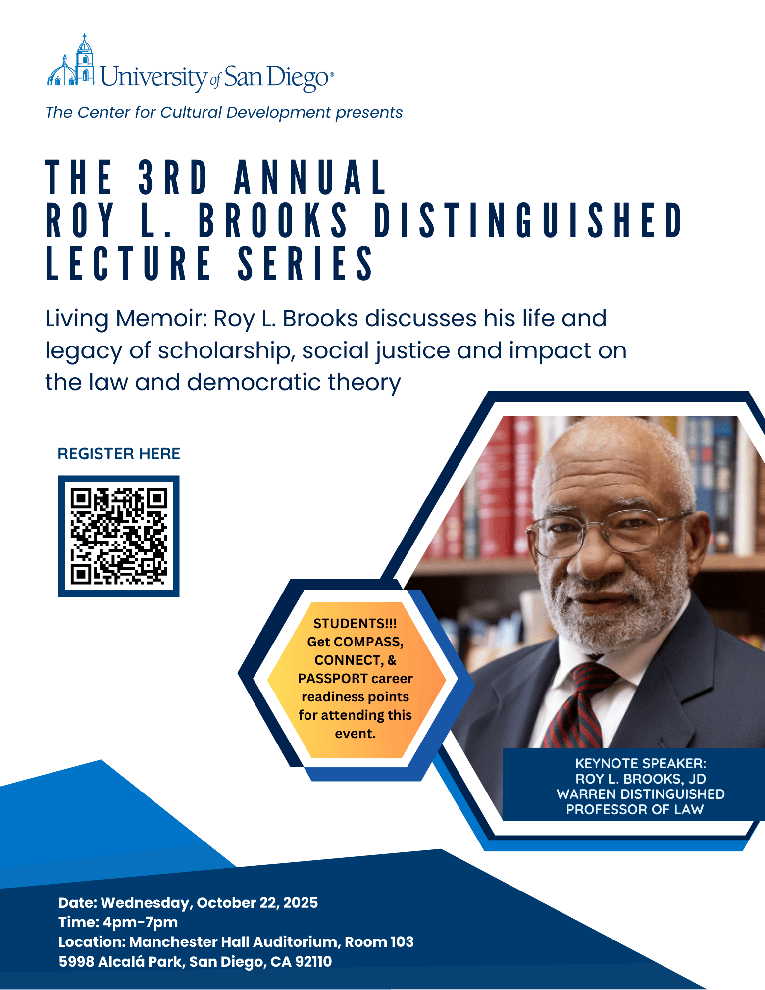 2025 Roy L. Brooks Distinguished Lecture Series