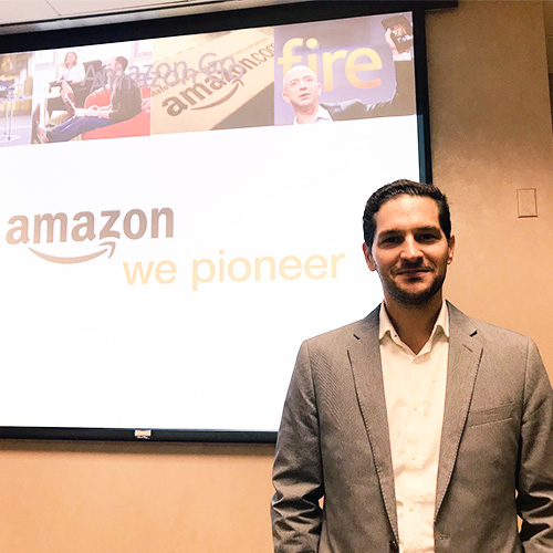 Chris Peyre, USD alumnus and Head of Worldwide Supply for Amazon Prime Now
