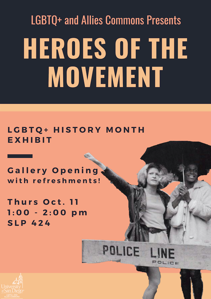 LGBTQ+ History Month Exhibit