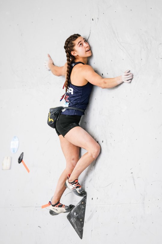 USD Marketing Student Brooke Raboutou is Athlete to Watch at Tokyo