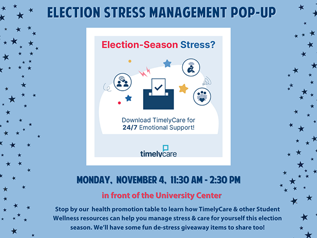 Election Stress Management Instagram post