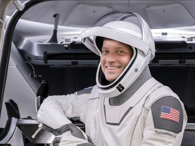 Astronaut Matthew Dominick '05 (EE). Photo by NASA