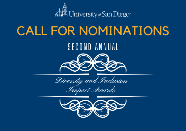 Graphic with stars and "Diversity, impact and inclusion award"