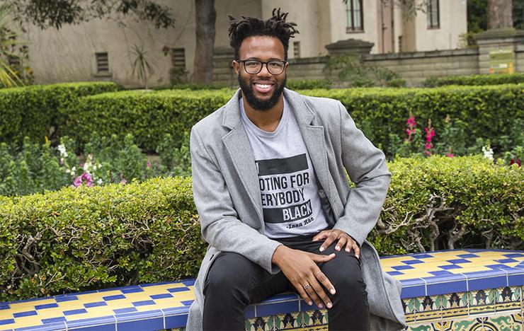 DeZell Lathon, talented and creative Theatre Arts major has enjoyed his time at USD: “I’ve met my best friends here, created my best works here. I’ve really had experiences I never thought I’d have.