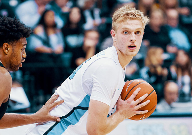 Yauhen Massalski is one of USD's top returning players for 2020-21