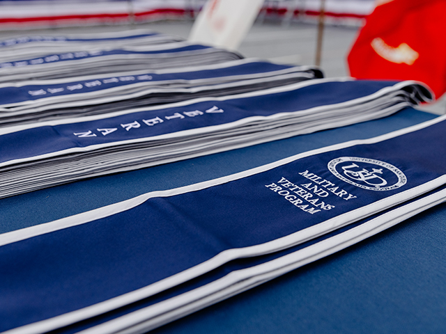 Military and Veterans Programs Stoles