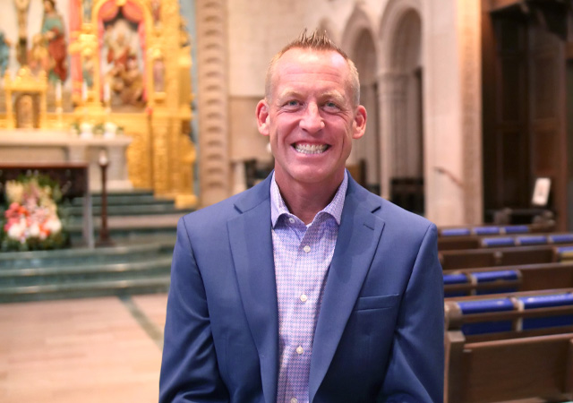 Image of Michael Lovette-Colyer, PhD, vice president for Mission Integration at USD