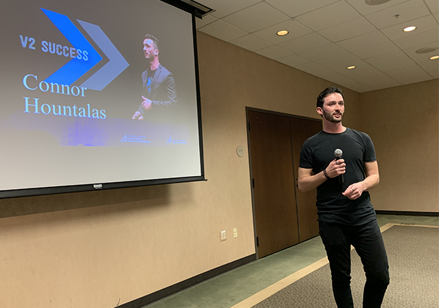 2019 V2 winner Connor Hountalas spoke to prospective entrants earlier this spring about his entrepreneurial journey.
