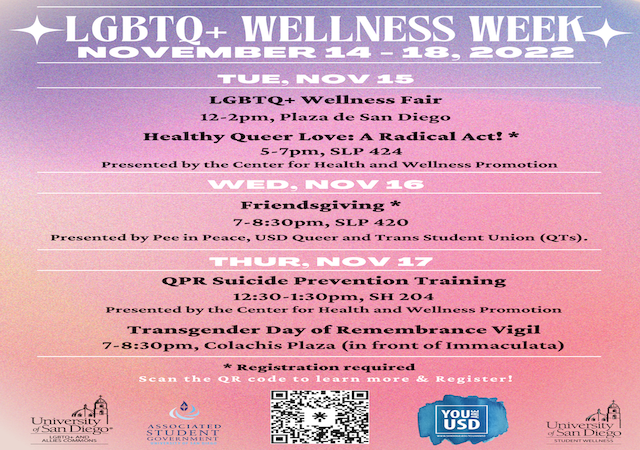 Wellness week flyer