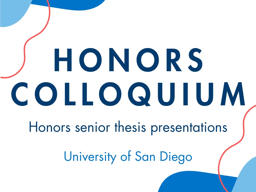 Join us! Honors Colloquium, Saturday, May 4, 2024, Thesis presentations throughout the day between 8:45 a.m. - 3p.m., Learning Commons, Honors Program logo