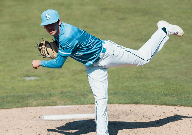 Grady Miller is a top returning starting pitcher for the 2020 USD Torero Baseball team.