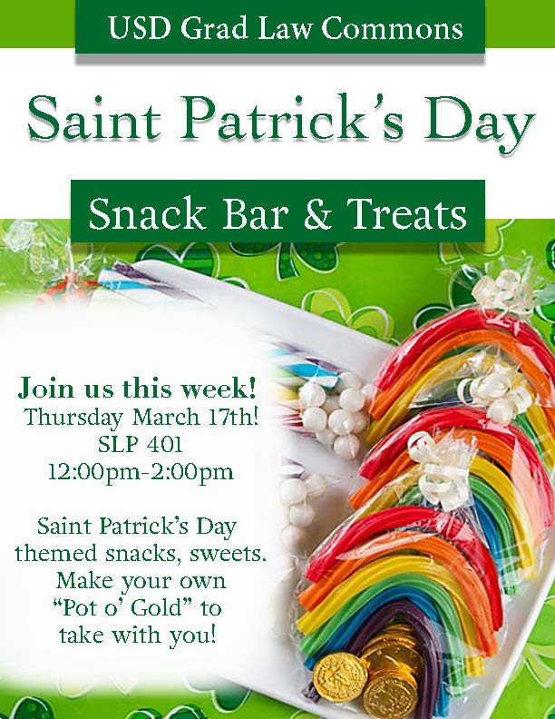 St. Patrick's Day @ Grad & Student Commons