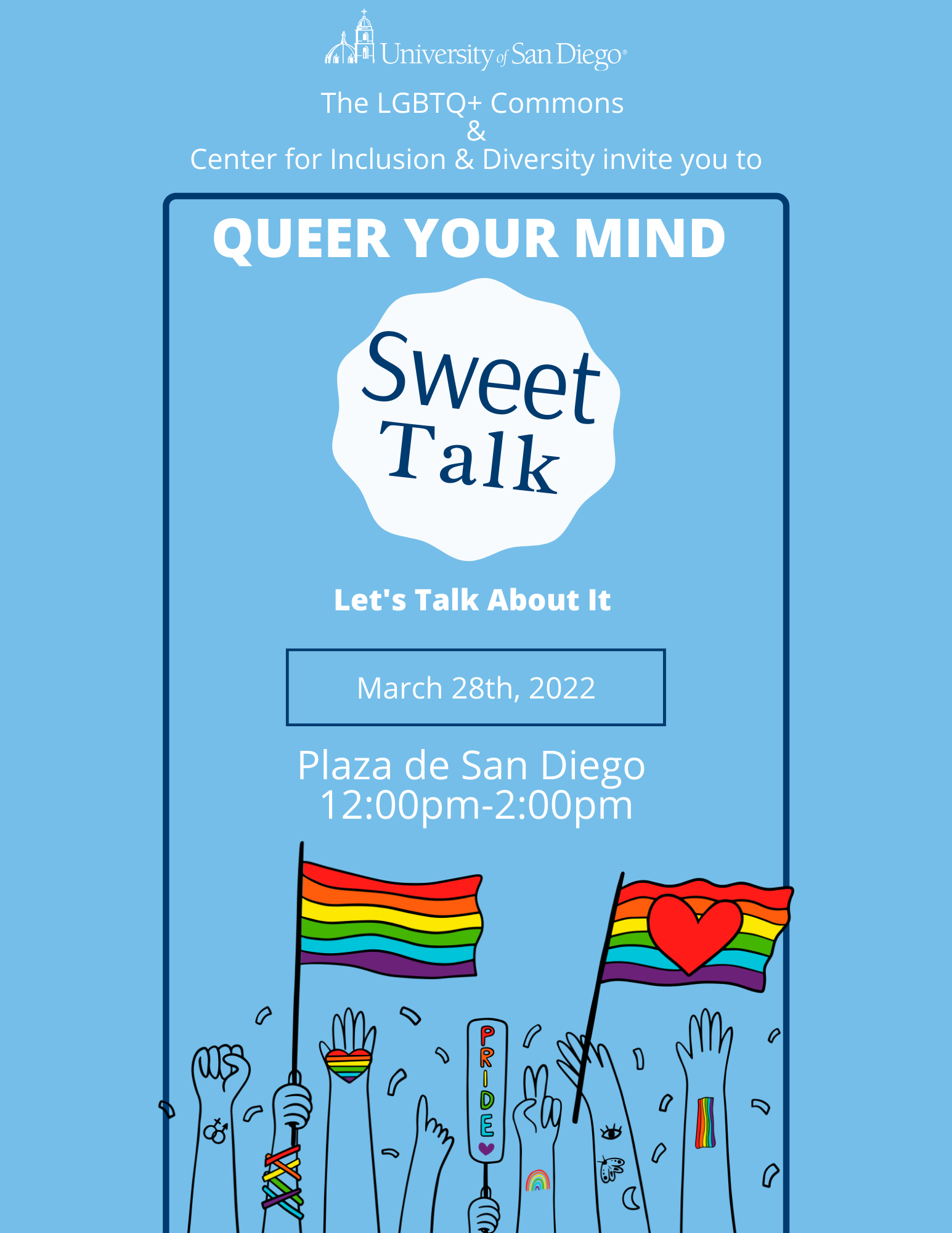 Queer Your Mind, Sweet Talk Event 