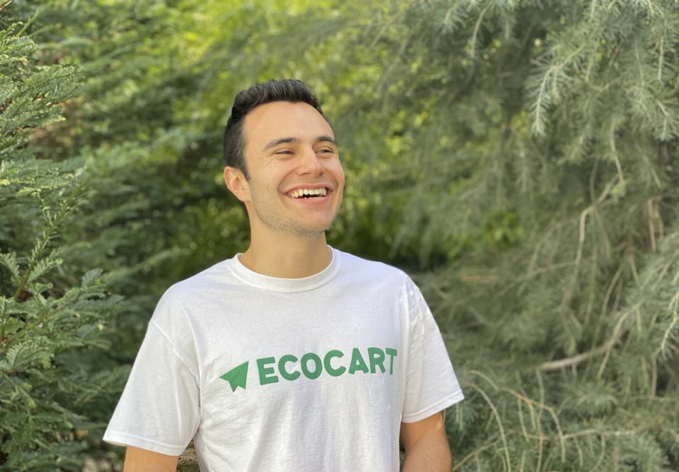 Photo of Dane Baker, USD School of Business Alumnus and EcoCart Founder