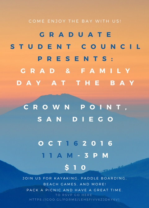 GSC Grad and Family Day at The Bay Flyer