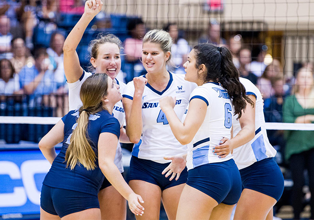 USD Volleyball vs. Pepperdine