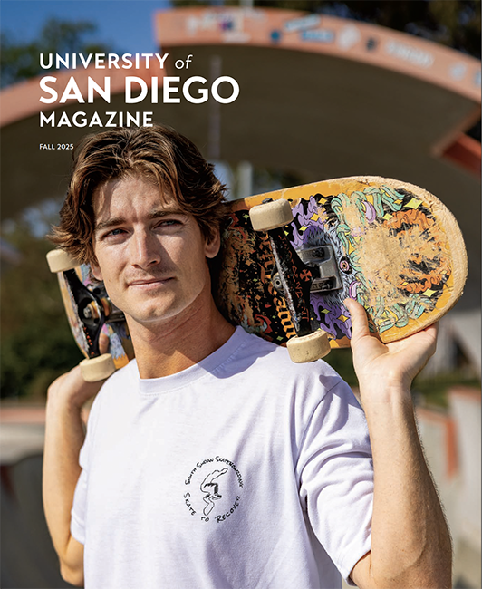 USD Fall 2025 Magazine Logo