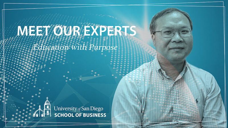 University of San Diego Professor of Finance Phil Zhu
