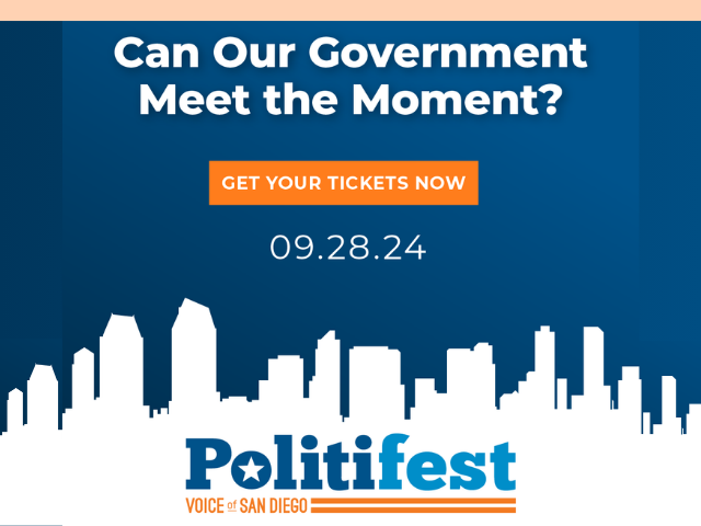 Politifest logo with the words "Can Our Government Meet the Moment? Get your tickets now. 09.28.24"