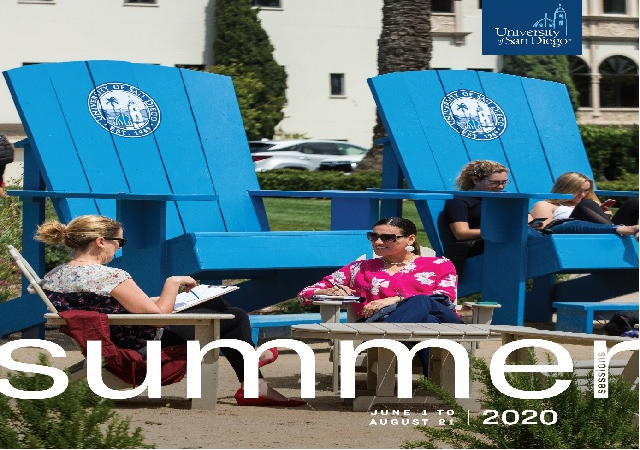 Summer Sessions 2020 flyer