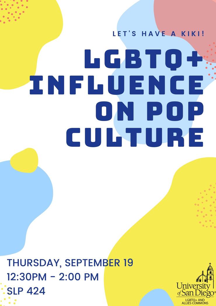 Flyer containing the words