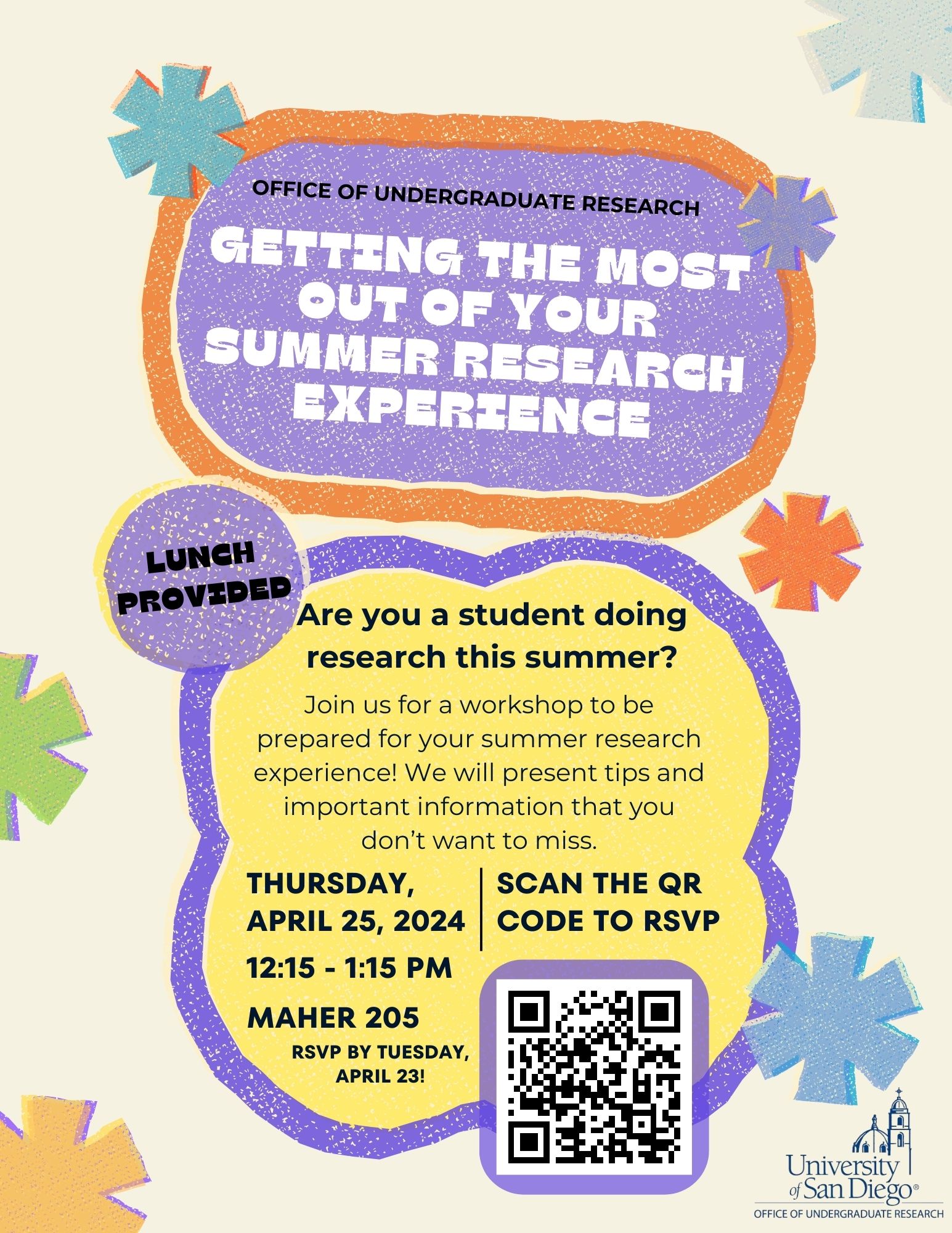 Campus Event Getting the Most Out of Your Summer Research Experience