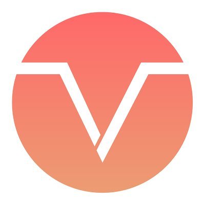 Vizer App logo, showing a "V" for Vizer