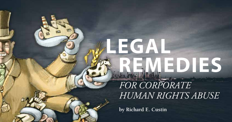 Legal Remedies For Corporate Abuses of Human Rights