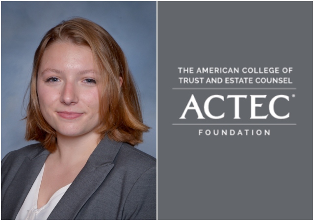 Morgan Wahler (left) and ACTEC logo (right)