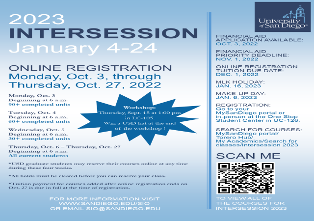 Intersession Flier