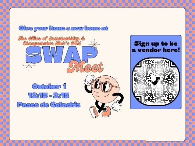 Sustainability Swap Meet Flyer