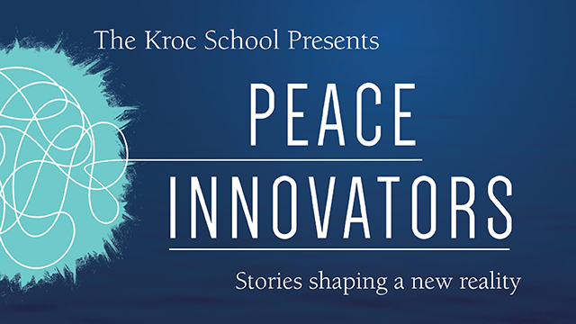 3rd annual Peace Innovators - Stories Shaping a New Reality