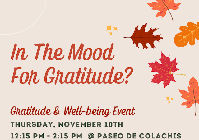 Gratitude and Well-being flyer