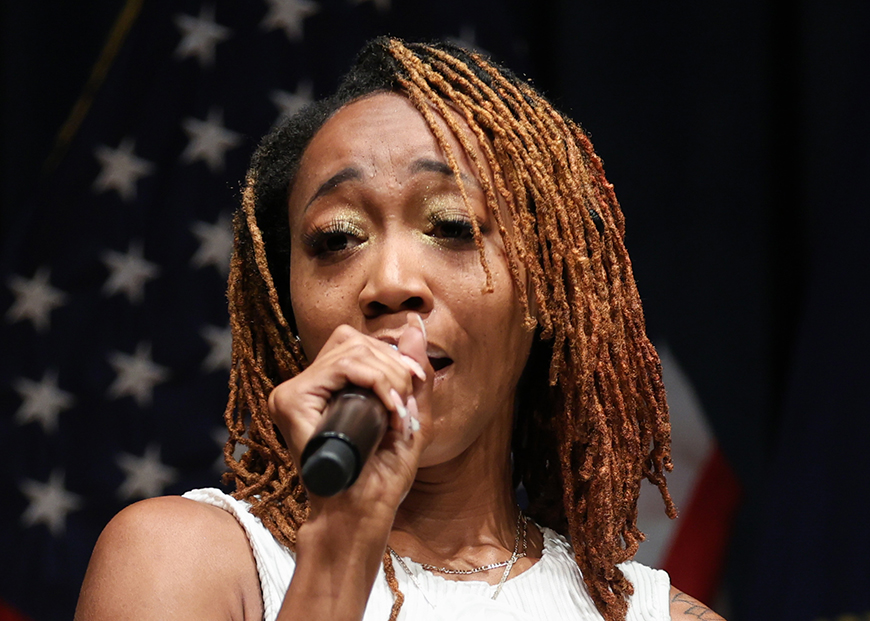 Tresurea Nelson, USN, Ret. 
