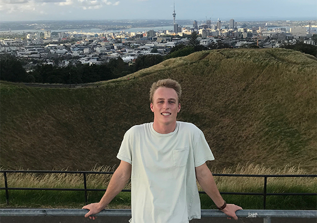 Rowan Parmenter went to Auckland, New Zealand in January 2019 on the Second year Experience Abroad trip to take a class and see a new part of the world.