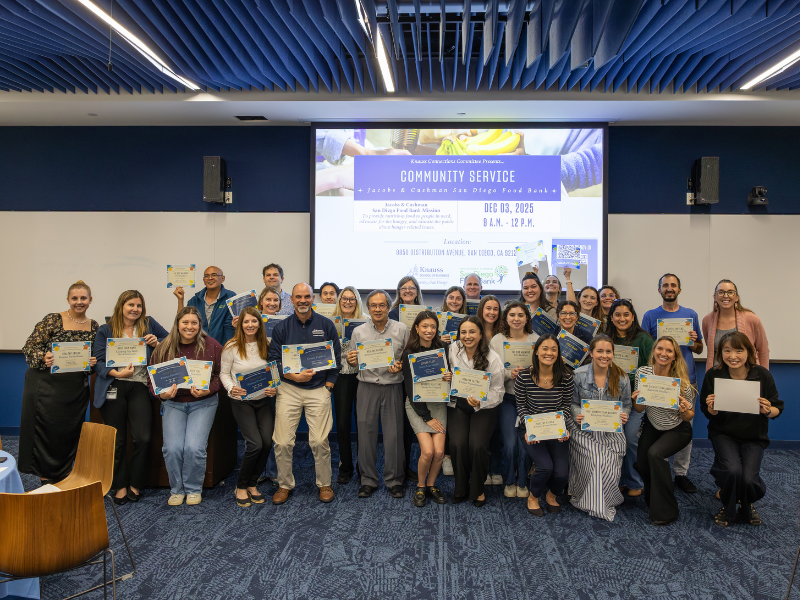 Participants at the Celebration Lunch with their Awards