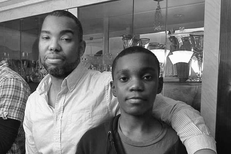 Ta-Nehisi Coates with his son