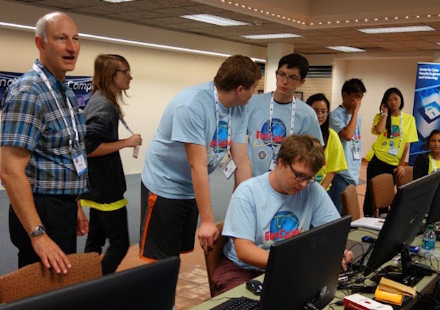 Mark Heckman, PhD, leading GenCyber Camp