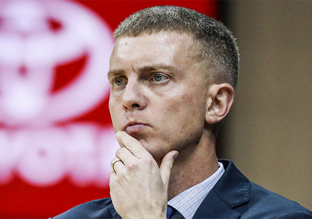 Head Coach USD Men's Basketball Sam Scholl