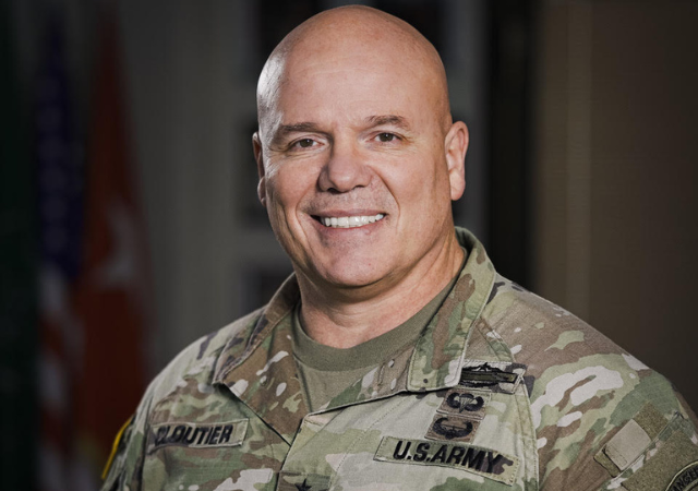 Lt. General Roger L. Cloutier ’87 (BA). Photo courtesy of NATO LANDCOM.
