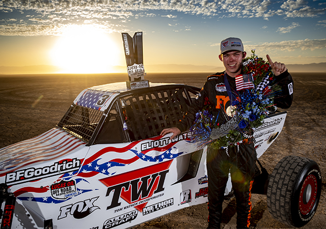 Eliott Watson, Pro Buggy driver, Electrical Engineering student at USD