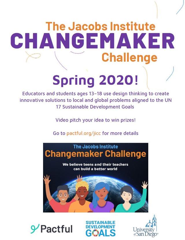 Changemaker Challenge Flyer